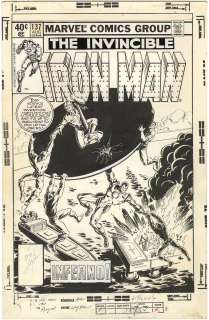 Bob Layton - Iron Man #137 Cover