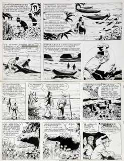 Paape - Marc Dacier, planche n°32 Ã  l‘encre de Chine de …