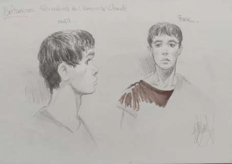 Delaby, Philippe - Crayonné original - Murena - Britannicus | Catawiki