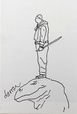 Darrow Geof Belle... | DARROW Geof Belle dédicace sur l’album The shaolin... | Vermot et Associés