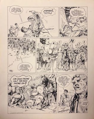 Parras - Les Inoxydables,... | Lot 78 - Parras - Les Inoxydables, planche n°33 à l’encre de... | Tessier Sarrou