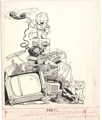GOTLIB (1934-2016) - Lot 62 : Les Dingodossiers