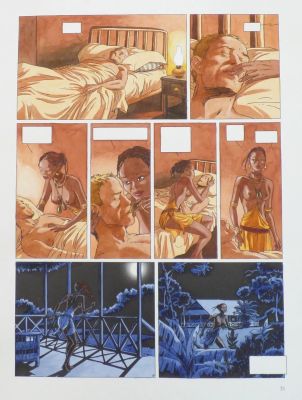 Miralles (Ana):... | Lot 184 - Miralles (Ana): Planche originale N°19 du cinquième... | misc / divers