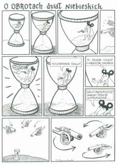 Tomasz Niewiadomski | Ratman. O obrotach dziaÅ‚ niebieskich (komplet 3. plansz) | ArtKomiks Aukcje