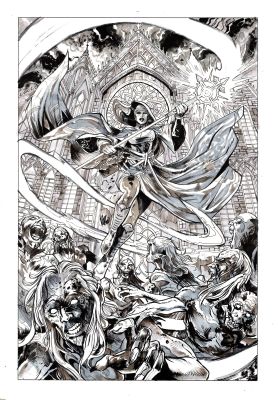 Vincenzo Riccardi | Marian Heretic #1 Cover | Kirby’s Comic Art