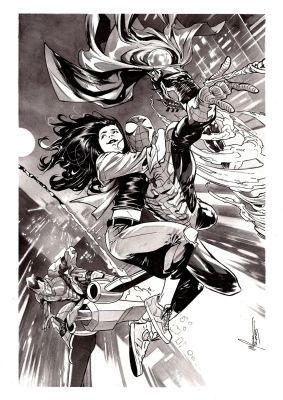 Francesco Manna - Ultimate Spider-Man #21 Cover