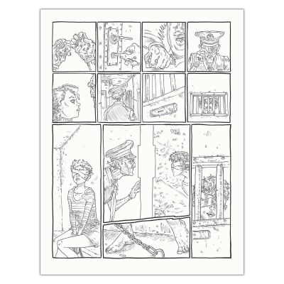 Le Turk | Dead Train - Planche originale page 122 | Achetez de l’Art
