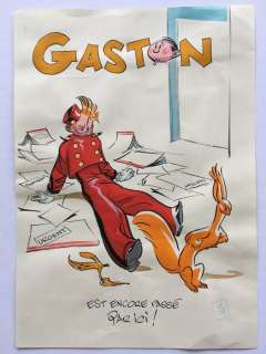 Severin, Alec - Dessin original - Gaston | Catawiki