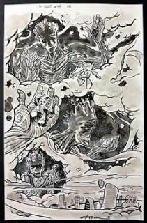 I am Groot # 4 - original art splash page by Flaviano Armentaro - First edition - (2017)