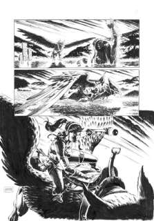 Dragonero n. 46 - tavola originale "Il tempio perduto" - Loose page | Catawiki