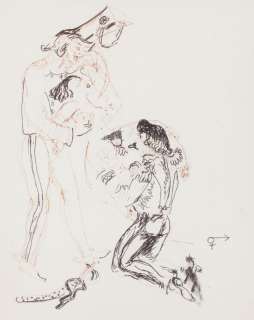 Maja Berezowska (1898 - 1978) | Maja Berezowska | Scena erotyczna, rysunek | Desa Unicum