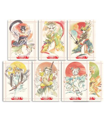 KCA Team Trading Card Style Set: ’X-Men Geisha’ Set by Chuma Hill Pre-order | Kirby’s Comic Art