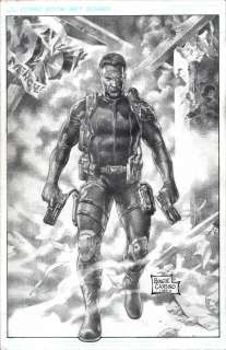 Bing Cansino - Nick Fury Pinup
