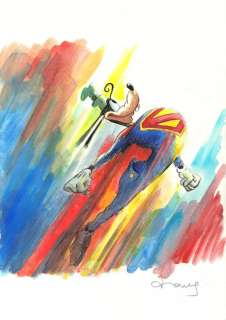 Tony Fernandez (Spain, 1965) | Goofy Inspired by Superman Movie Poster (2025) | Corner4art
