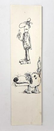 Bercovici Philippe Illustration... | Lot 82 - BERCOVICI Philippe Illustration humoristique Encre... | Vermot et Associés