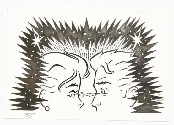Walter Minus Elle Encre... | WALTER MINUS Elle Encre de chine signée en bas à droite 21... | Vermot et Associés