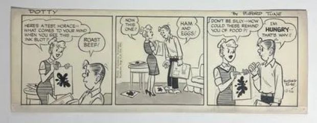 Buford Tune, Dotty,... | Lot 20 - Buford Tune, Dotty, strip original à l’encre de Chine... | Tessier Sarrou