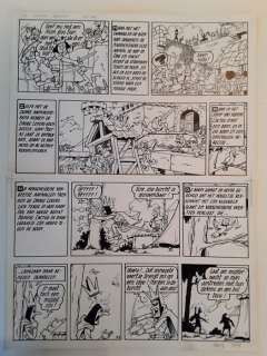 Suske en Wiske - Originele pagina (p.41) - De koning drinkt - Loose page - (1970) | Catawiki