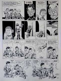 Paracuellos Tome 2 – Histoire » Petits Hommes » Planche originale n° 5 – Carlos Gimenez