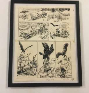 Ivan Zourine - Planche originale (p.24) - Le testament de Sibérie - Loose page - (1974) | Catawiki