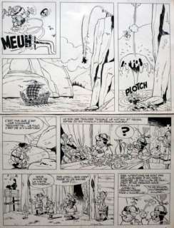 REMACLE MARCEL - Lot 774 - Hultrasson chez les Scoots Planche 3 de l‘album Encre...