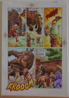 Rags Morales / Ken Branch | TUROK, #24 pg 16, Battle | High Quality Comics