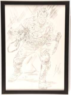 Doug Braithwaite an original artwork pin of Bloodshot (2017). | Ewbank’s