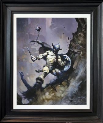 Conan: Warrior with Ball and Chain – 1:1 Museum Edition Giclée | Corner4art