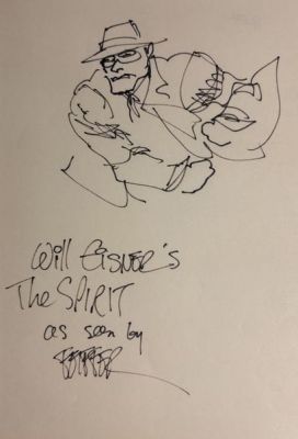 Feiffer/Garzon -... | Lot 21 - Feiffer/Garzon - Ensemble de 2 dédicaces : Dessin de... | Tessier Sarrou