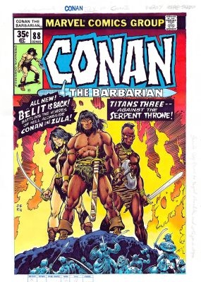 Conan the Barbarian #88 – Buscema Tribute Cover | Corner4art