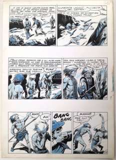 Tex - "Il Folle Vindex" - Galep - Tavola originale composta da 3 strisce consecutive - Loose page | Catawiki