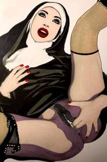 Emmanuelle Clint - illustraz. originale "Divina" - Loose page - (2014) | Catawiki