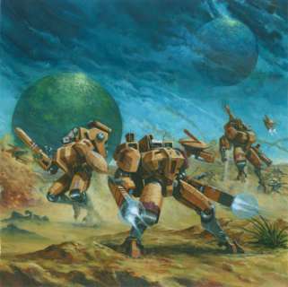 Karl Kopinski - Champ de bataille - Warhammer 40000