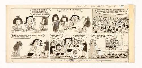 Lettice Leaf original artwork by John Ryan for Princess Comic page 8… | Comic Book Auctions ltd