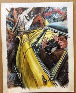 Walter Molino - Painted Cover - Grand Hotel - 36 x 29 cm - Loose page | Catawiki