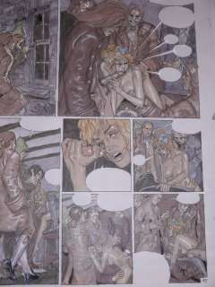 Erich von GÃ¶tha - Planche originale en couleur (p.45) - Les malheurs de Janice Tome 3 - (2003) | Catawiki