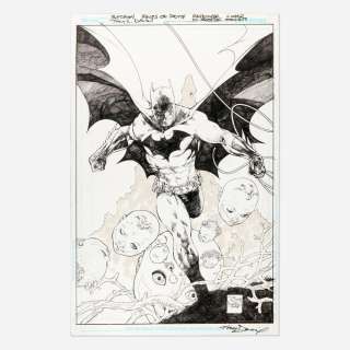Tony Daniel, Batman: Faces of Death D.C. Essentials Cover Original Art (D.C. Comics, 2018) | Landry Pop Auctions