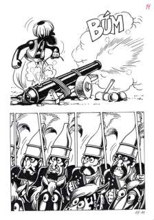 La Compagnia della Forca n. 17 - Tavola Originale "I due genii siamesi" - Loose page - First edition - (1978) | Catawiki