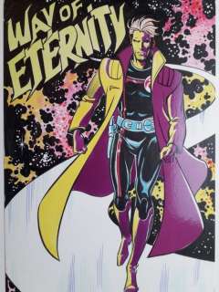 Nathan Never - G. Romanini - illustrazione originale "Way of Eternity" - Firmata e datata - Loose page - (1992) | Catawiki