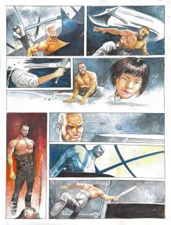 Apri Kusbiantoro, original page Saul 2 “Final Station” plate 41 | Comic Art Masters