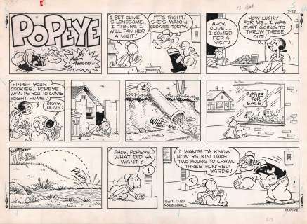 Popeye (1980) Bud Sagendorf | Comic Mint