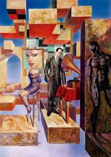 Illustrazione originale Luigi Di Giammarino – Diabolik Metafisico