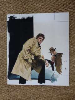 Thos, Yves | Original maquette created with gouache on cardboard  - 15 police investigations of detective Columbo  - [1960s] | Catawiki