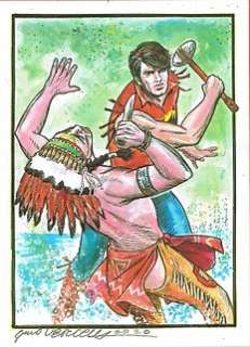 Gino Vercelli - Illustrazione originale "Za-gor-te-nay" - Loose page