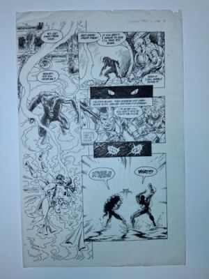 Vey NEW TITANS 62 pg 8 SEXY BABES STARFIRE & RAVEN + CYBORG & SPEEDY | eBay US