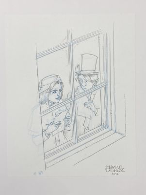 DESSIN ORIGINAL D’EMMANUEL DESPUJOL POUR ASPIC N°4 | Pulp’s