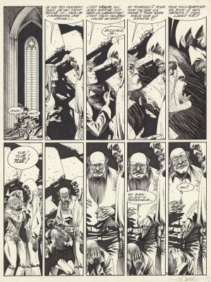 Andreas | Rork, 1988 - Le cimetière de Cathédrales, Tome 3 | Huberty Breyne Gallery