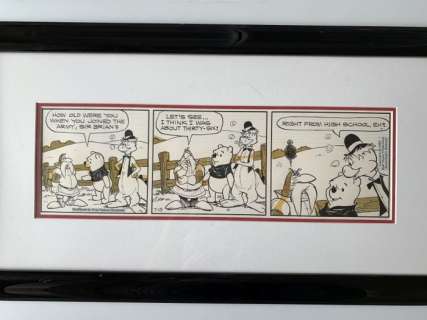 Disney - Original comic strip - Daily Issue - Winnie the Pooh - First edition - (1981) | Catawiki