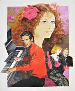 A. Biffignandi - illustrazione originale "Il Pianista" cm 36x47 - Loose page | Catawiki