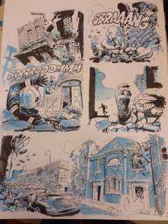 Dylan Dog n. 393 - Bruno Brindisi - tavola originale "Casca il mondo" - Loose page - (2019) | Catawiki